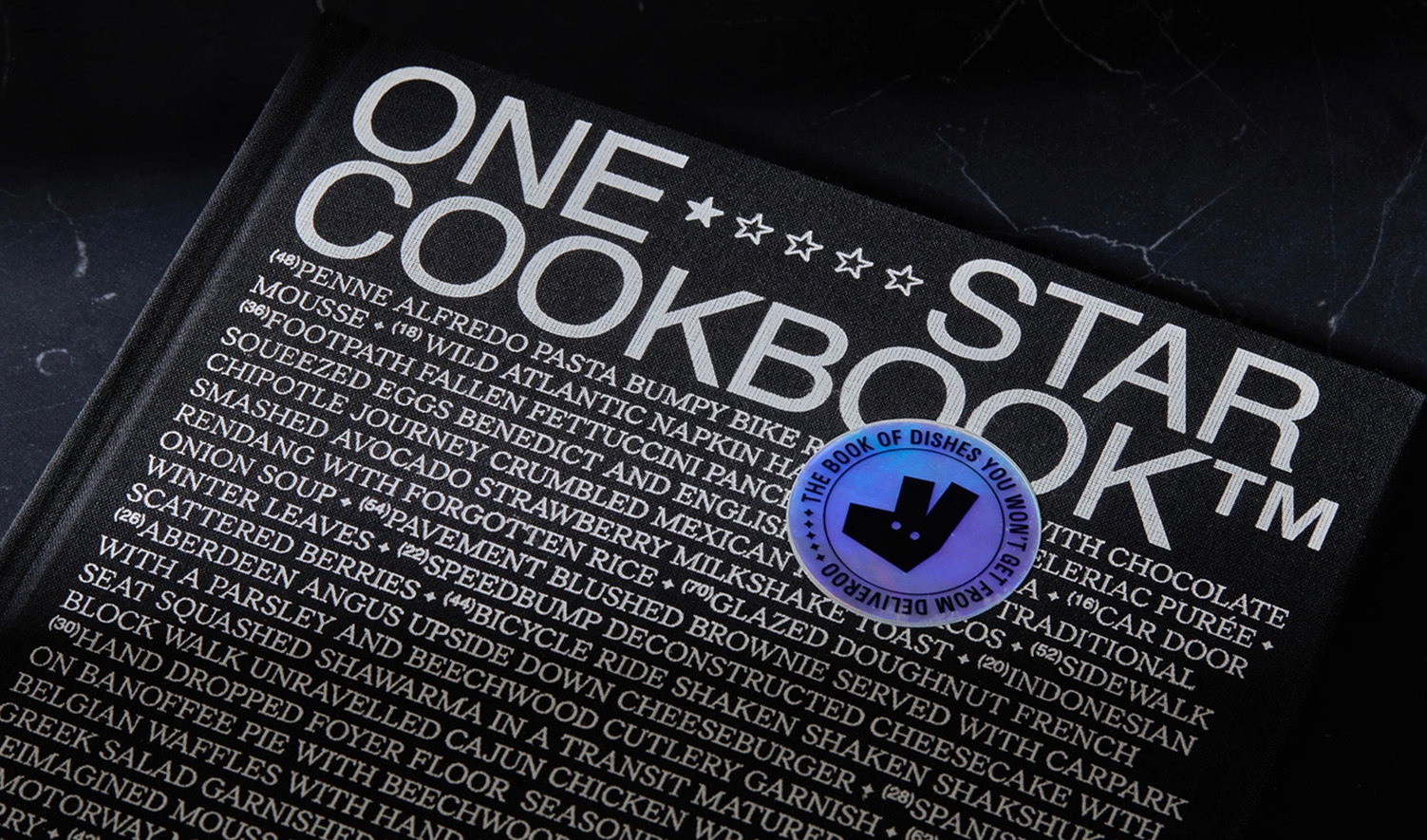 One Star Cookbook project image 03
